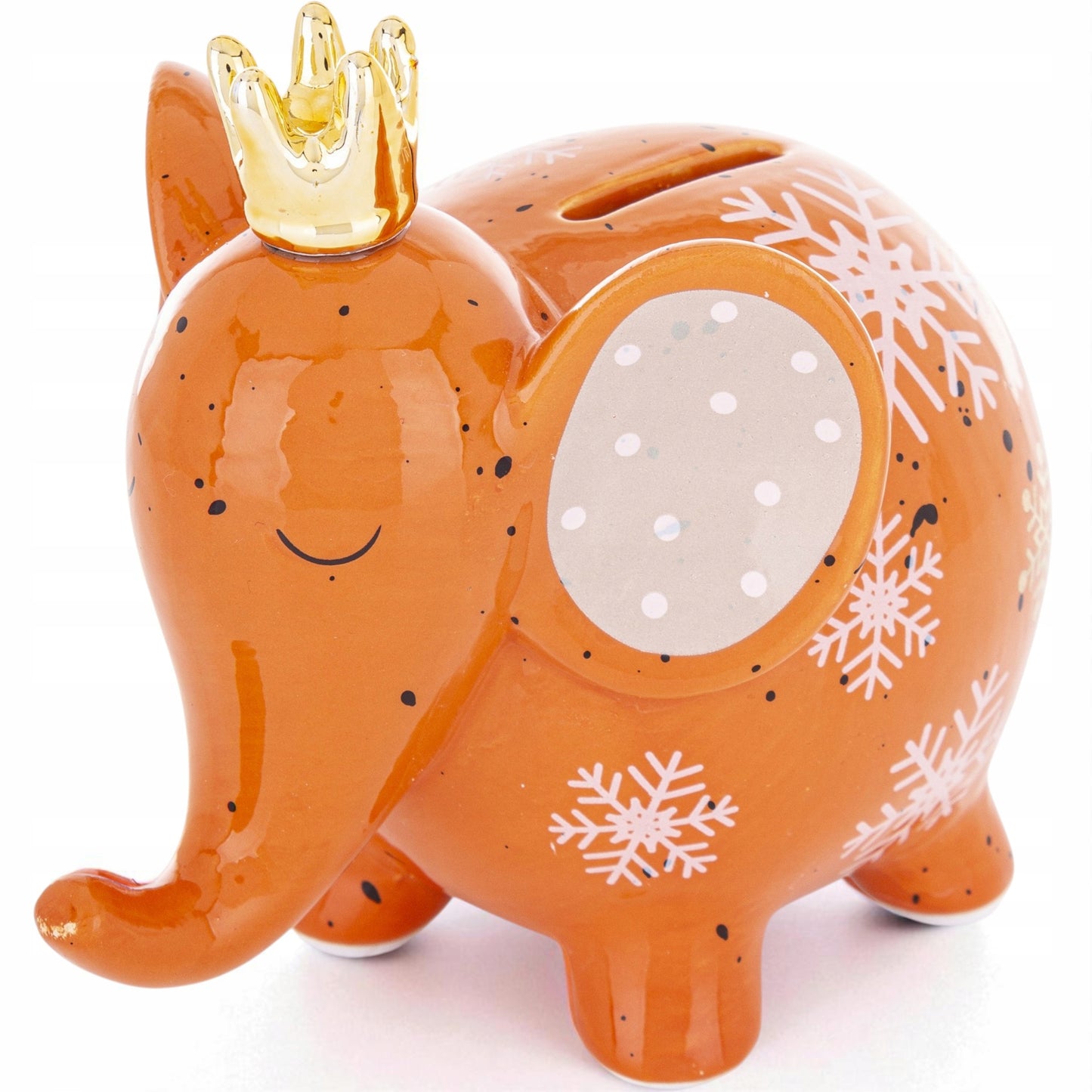 Skarbonka ceramiczna Słoń Słonik figurka ozdoba prezent dla dziecka