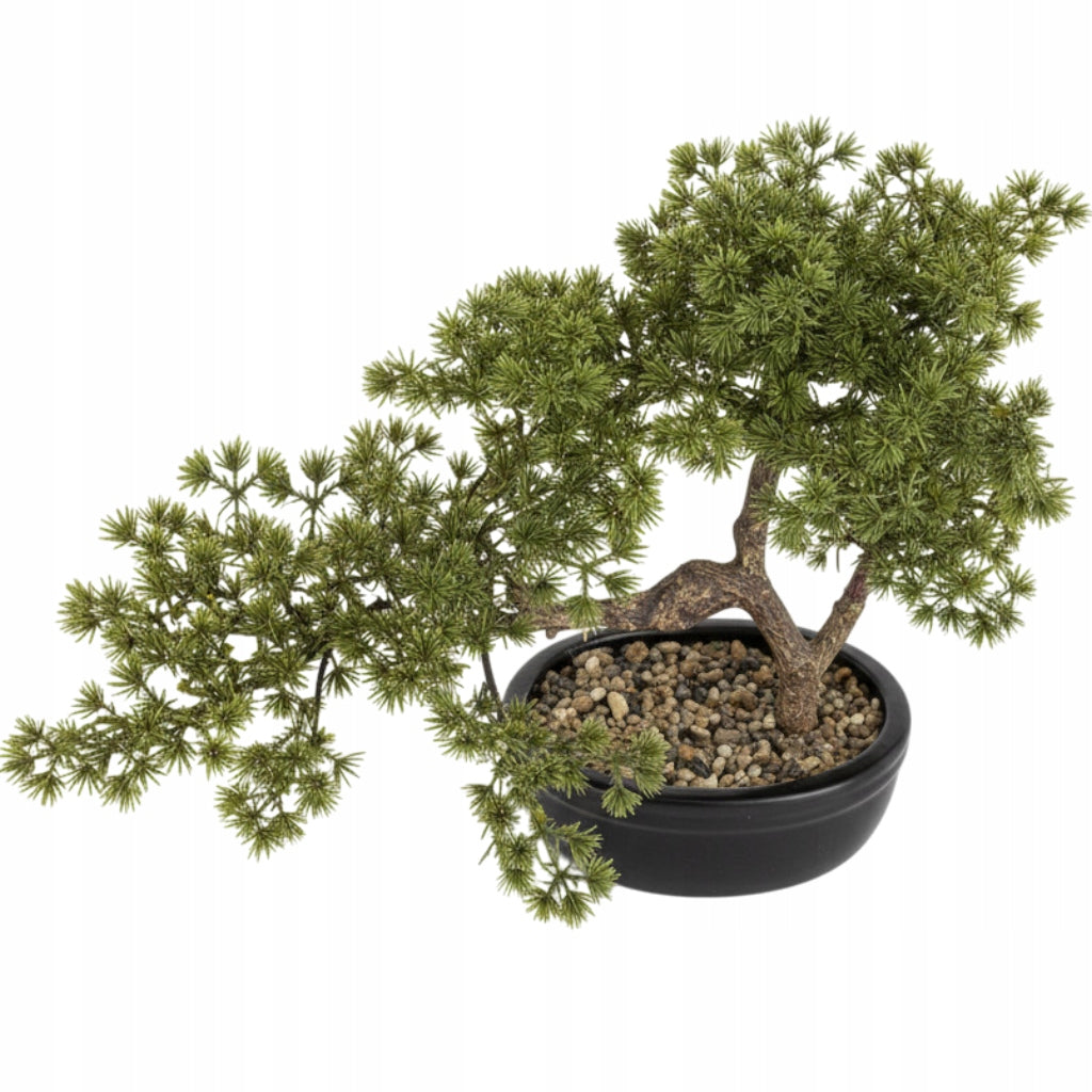 Sztuczne drzewko Bonsai w doniczce 38x45x25 ozdobne