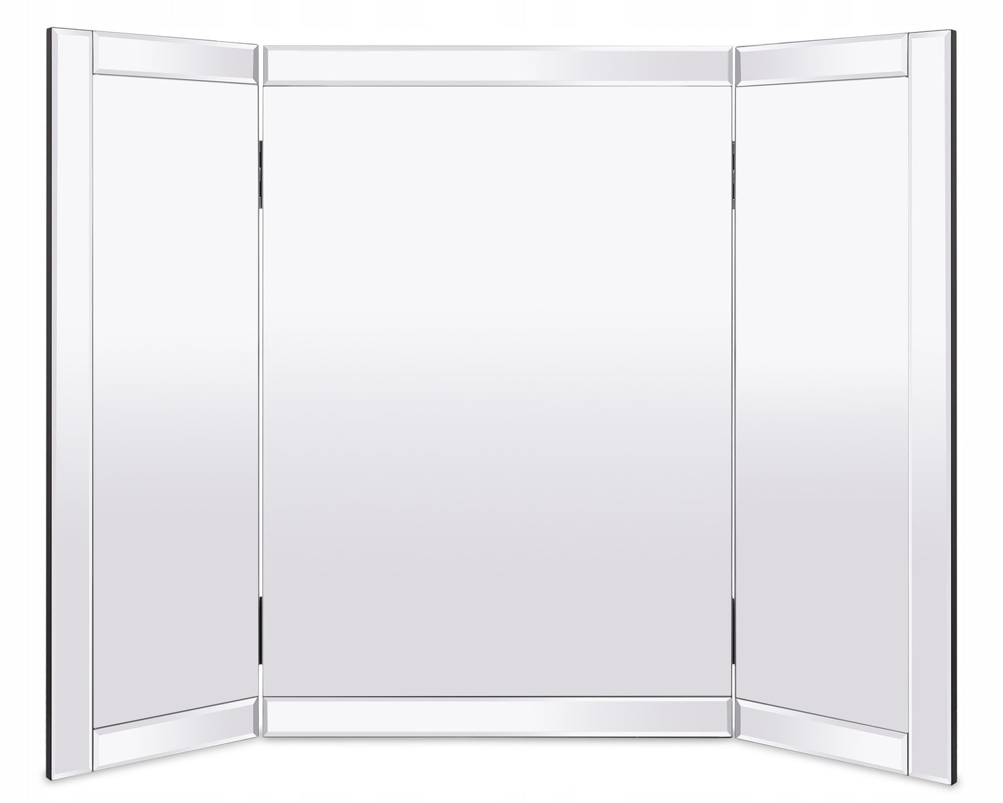 Lustro na toaletkę stojące Glamour prostokątne rozkładane 67 x 60 cm