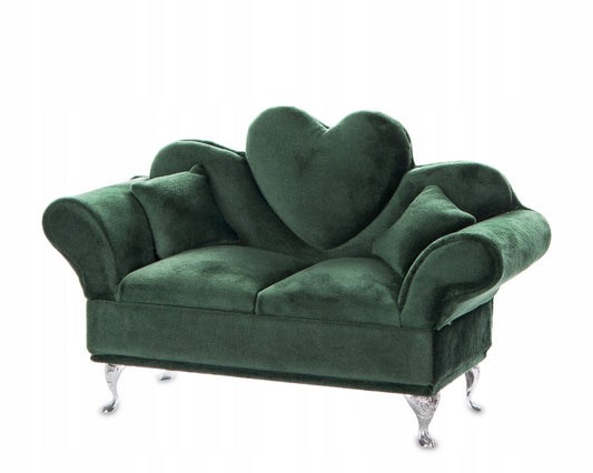 Szkatułka na biżuterię Venus Sofa zielona