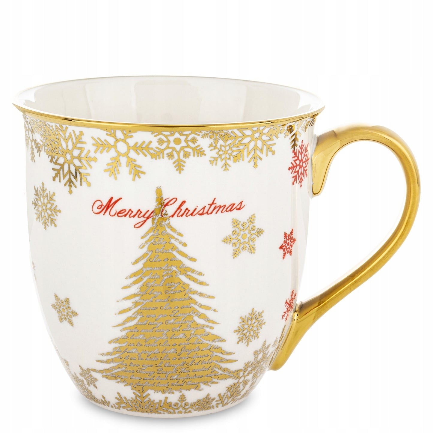 Kubek filiżanka świąteczna w pudełku porcelana prezent świąteczny mikołajki
