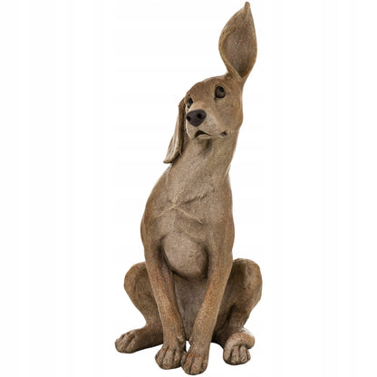 Figurka ogrodowa pies wyjątkowa dekoracja zewnętrzna duży 77 cm