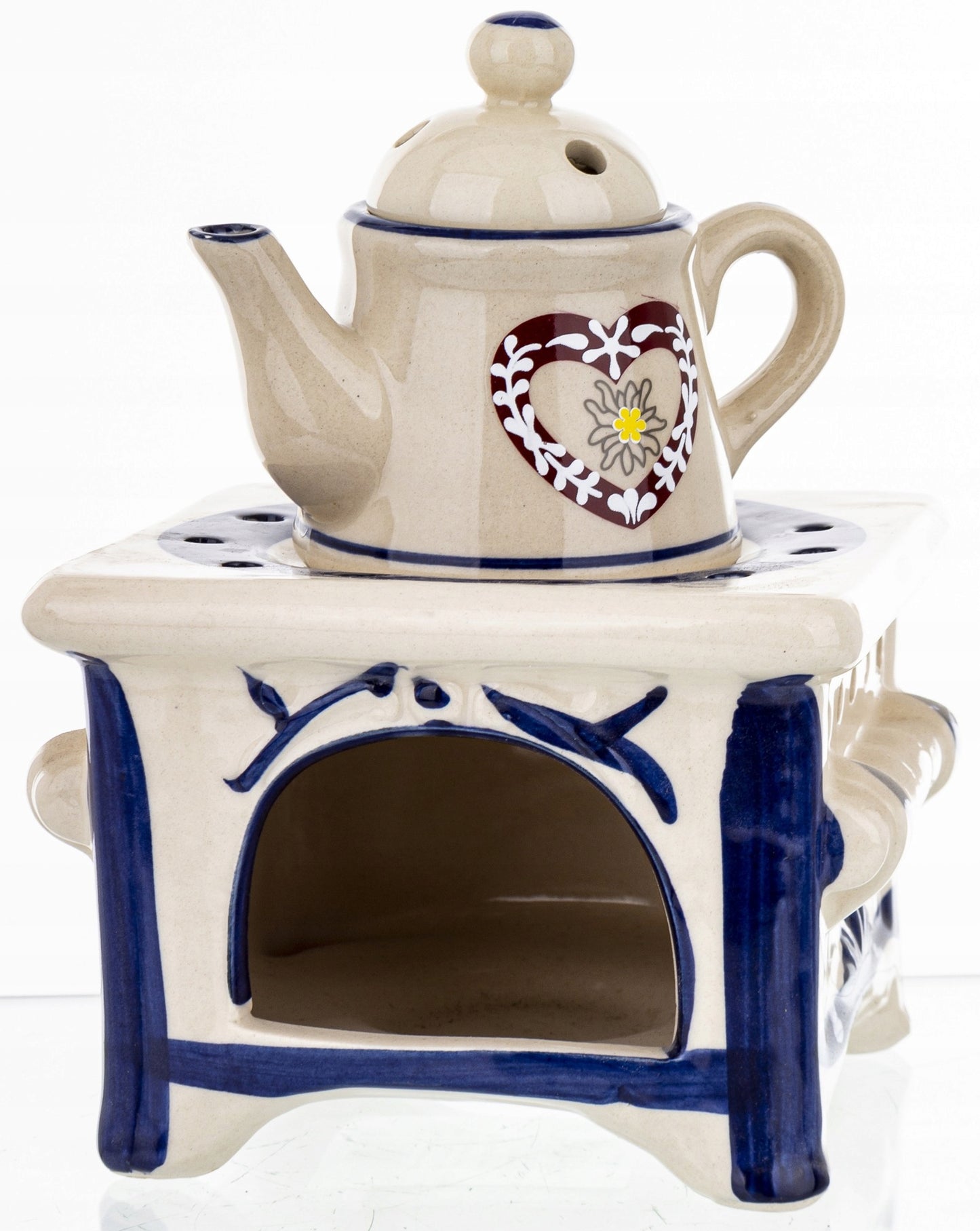 kominek zapachowy czajnik ceramiczny dekoracja