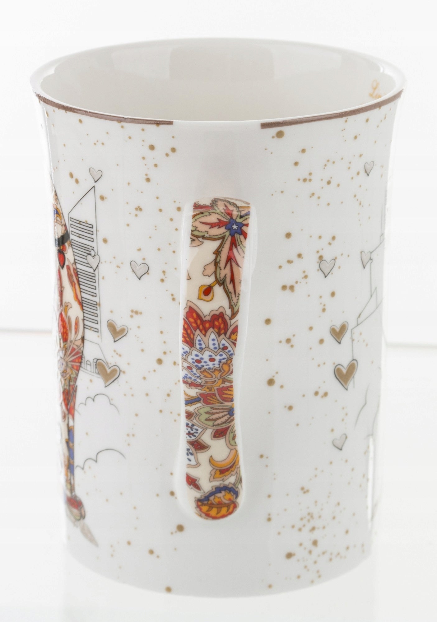 Kubek porcelanowy kot porcelana zakochane koty 250ml prezent