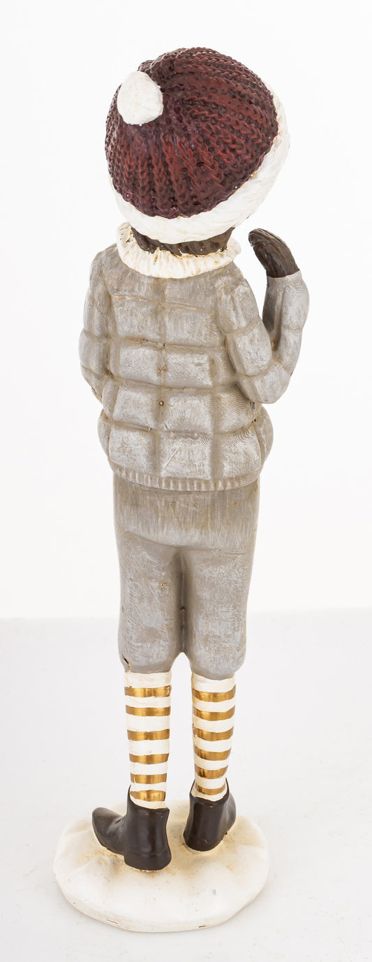 Figurka świąteczna tworzywo sztuczne 18x4,5x4,5 cm Kelly