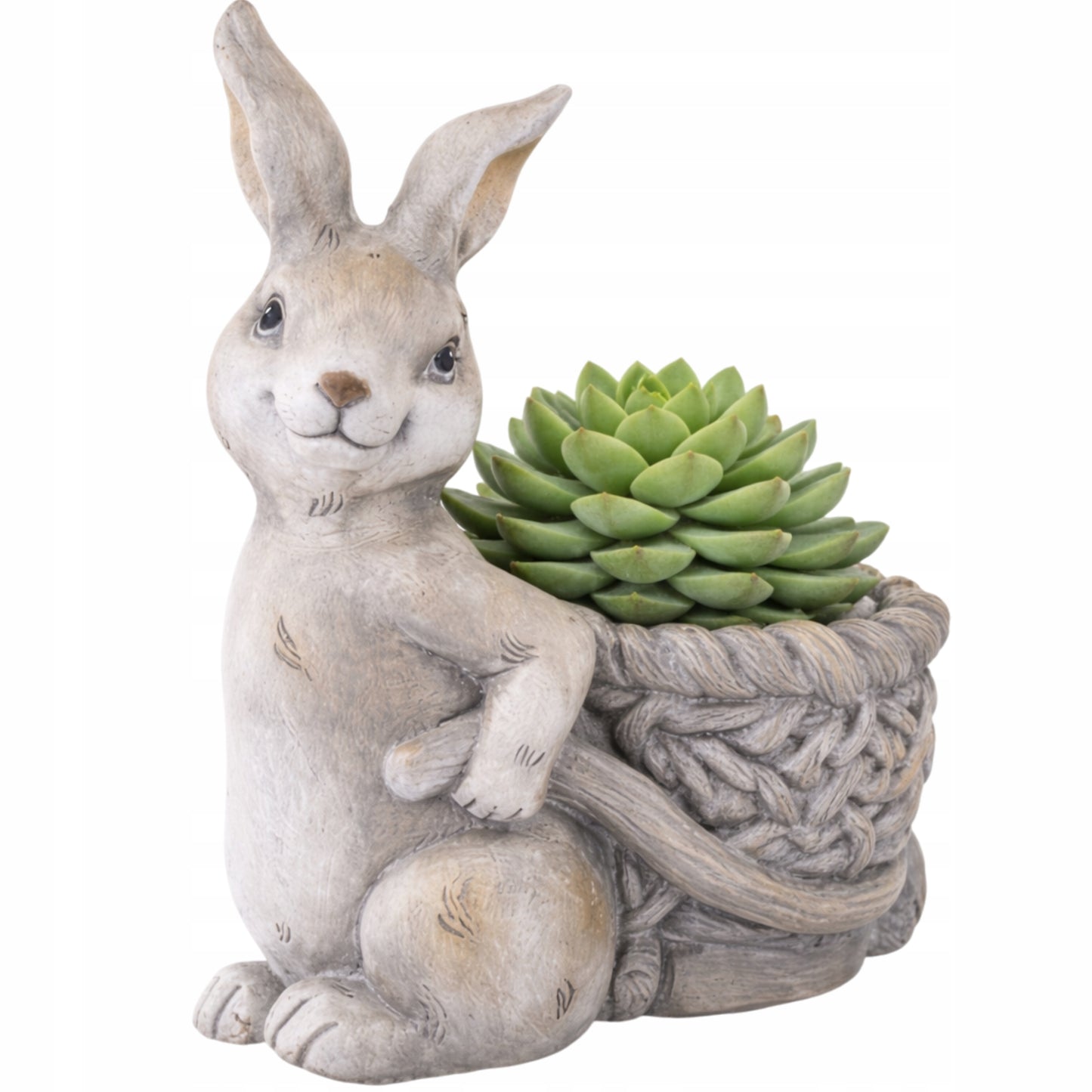 Osłonka królik doniczka duży króliczek 43cm na kwiaty wiosenna ozdoba domu