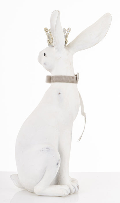 XXL Figurka Królik wielkanocna tworzywo sztuczne zając 37 cm duża
