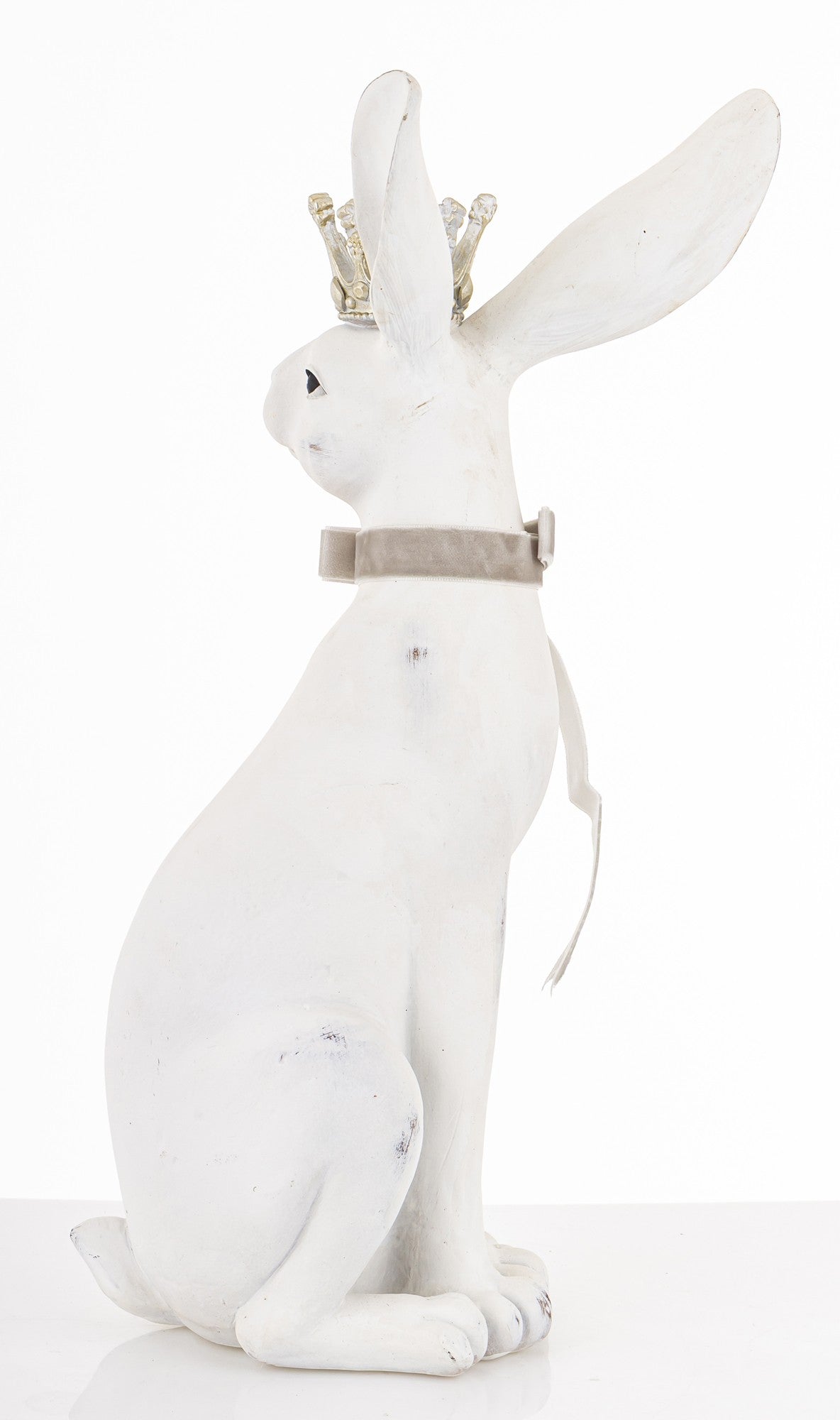 XXL Figurka Królik wielkanocna tworzywo sztuczne zając 37 cm duża