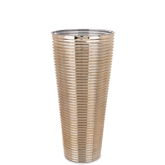 Wazon szklany Złoty 40x19,5x12