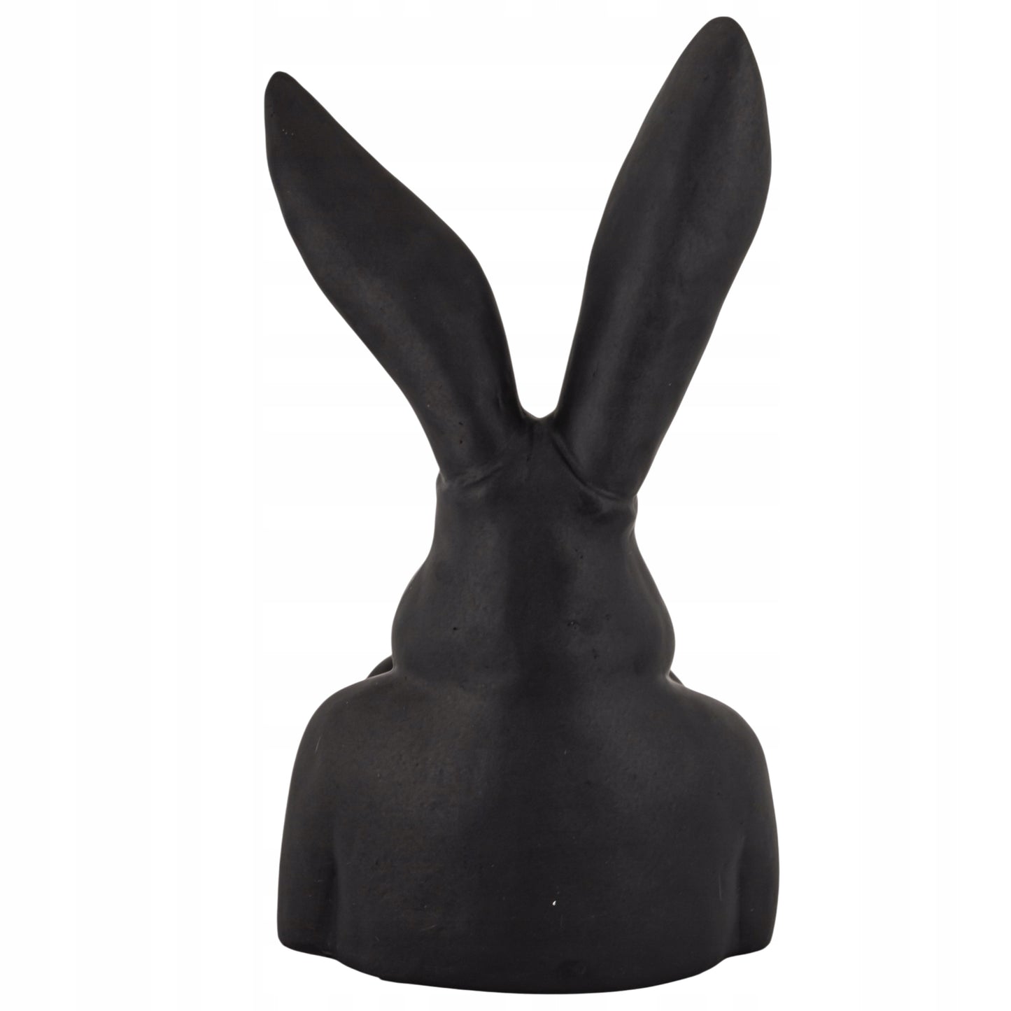 Figurka Królik Zajączek Statuetka Dekoracja Czarna Duża 47,5cm Loft