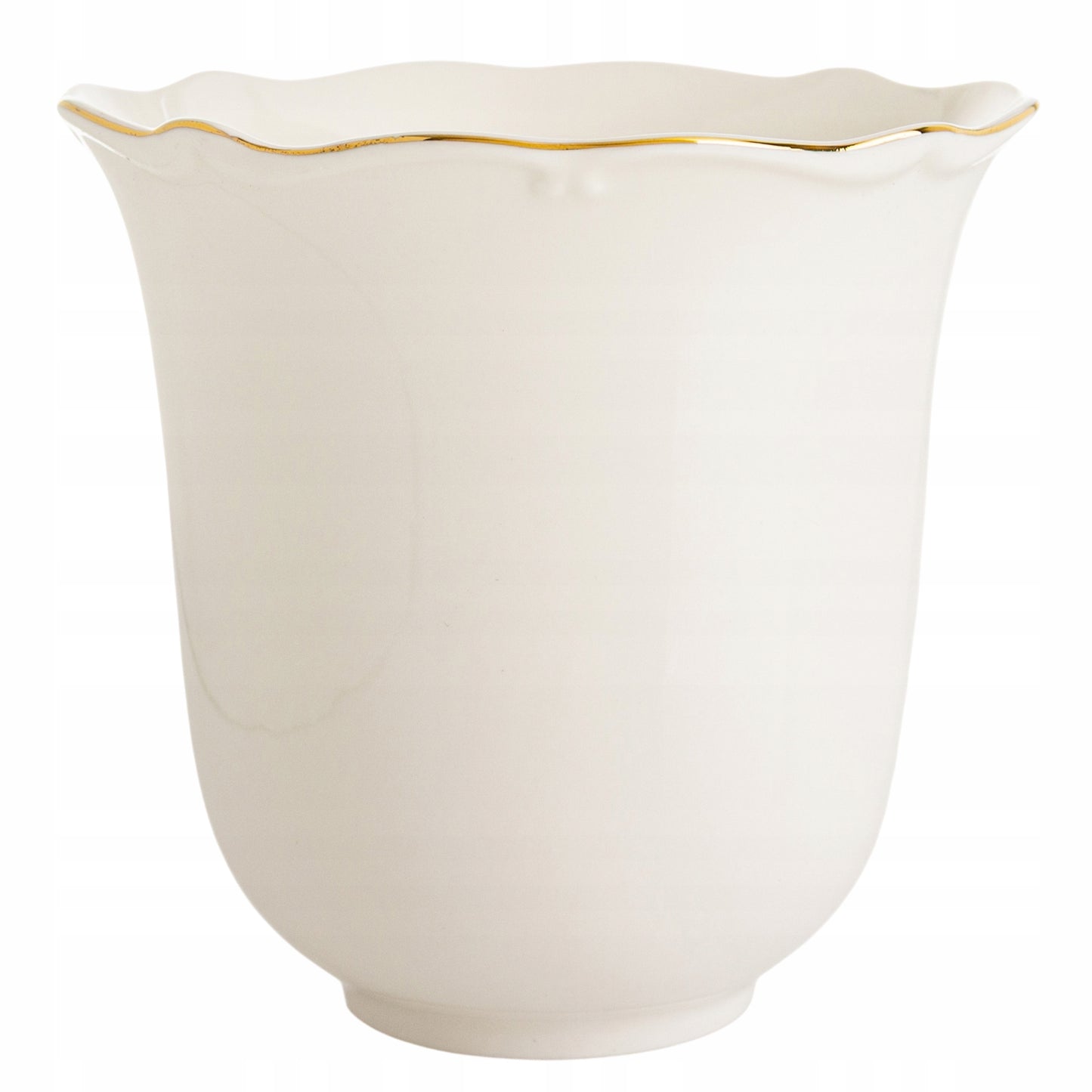 Kubek porcelanowy w pudełku 350 ml elegancki biały kubeczek