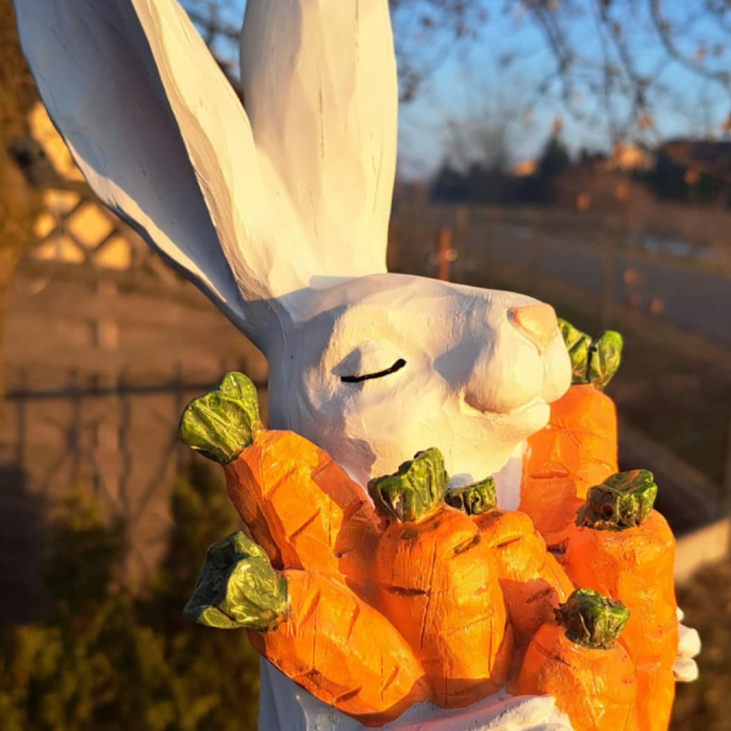 Figurka wielkanocna tworzywo sztuczne 43 cm
