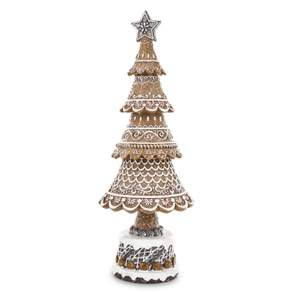 Figurka świąteczna choinka tworzywo sztuczne 42x16x16 cm Sweet Christmas