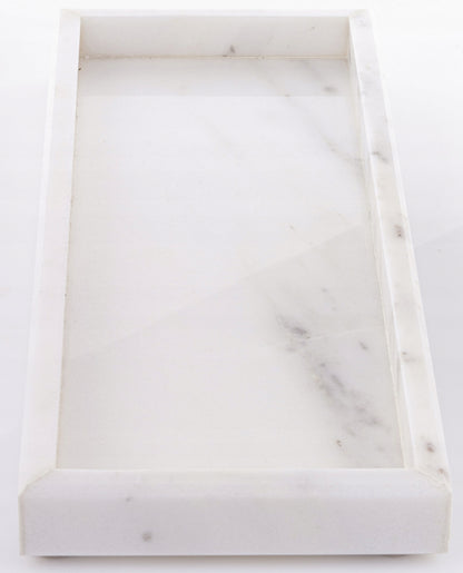 Taca Dekoracyjna Patera ozdobna marmurowa 30x13 cm