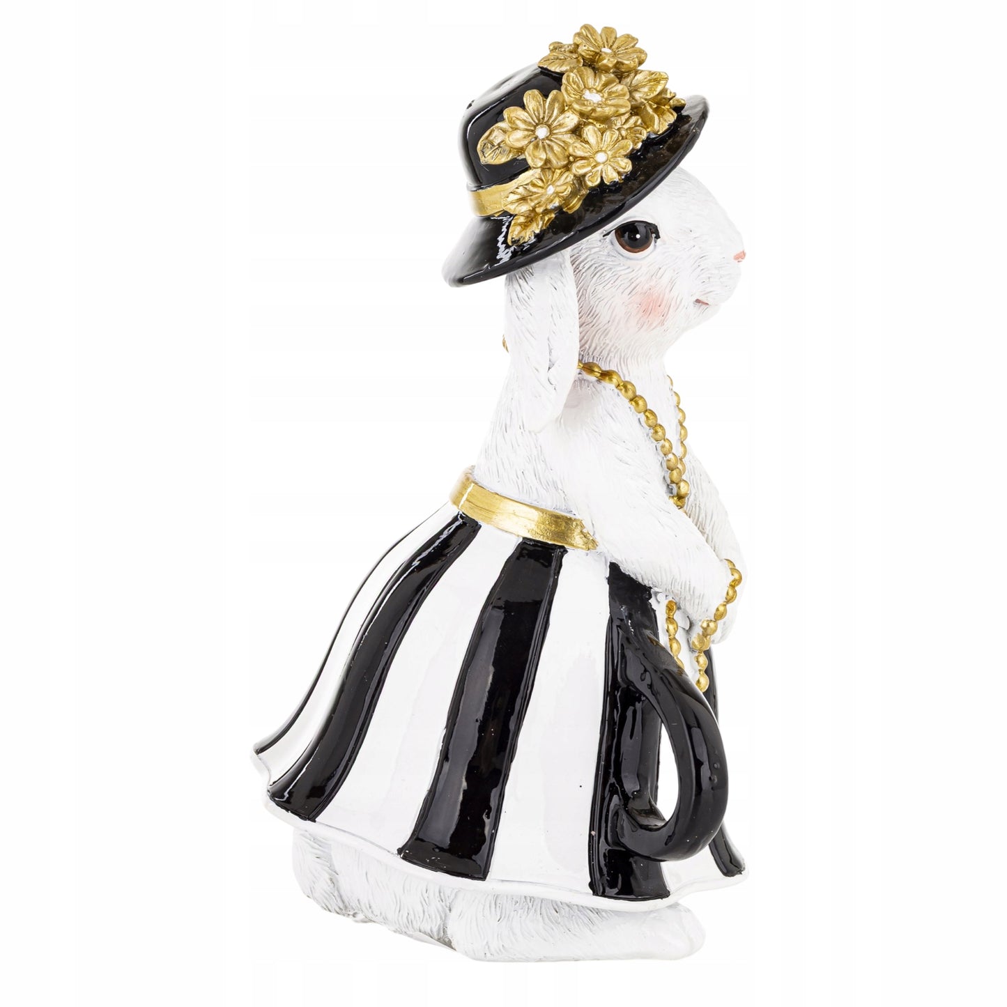 Figurka wielkanocna Elegancka Króliczka Glamour Pani królik dekoracja
