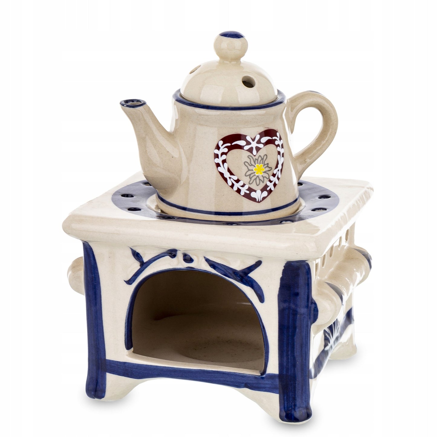 kominek zapachowy czajnik ceramiczny dekoracja