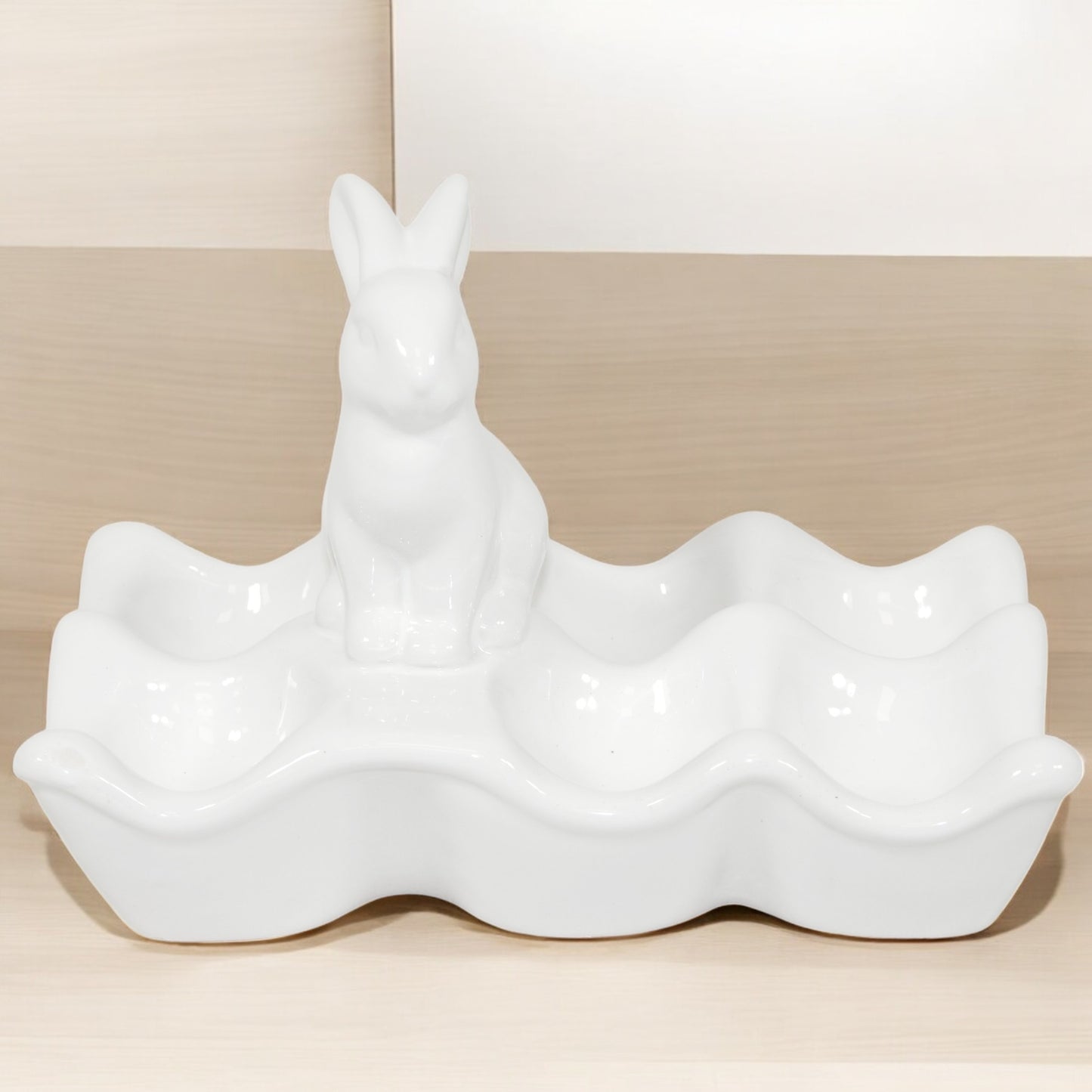 talerz na jajka półmisek podstawka ceramiczna