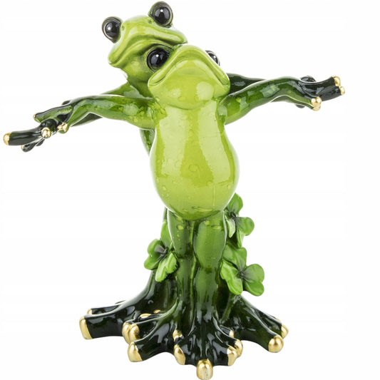 Figurka żabka 13cm zakochana para titanic żaba zakochane żabki