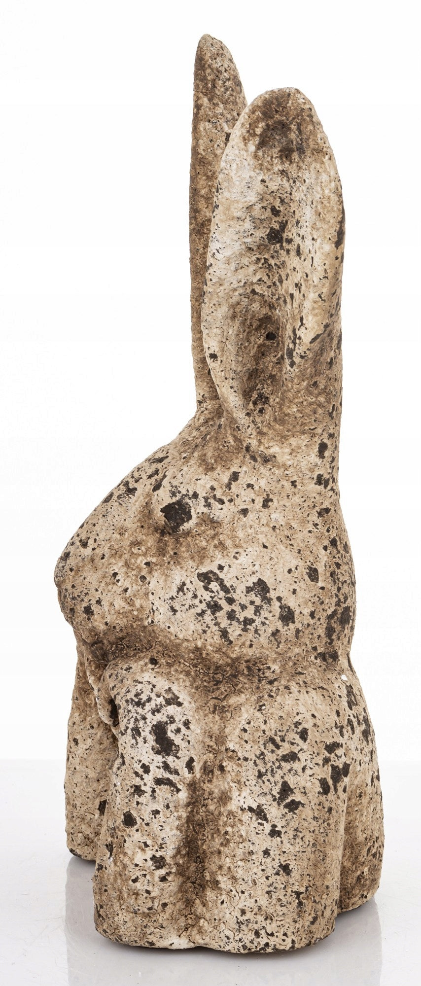 Zając Królik figurka zamyślony szaro-brązowy Piękny 29cm wielkanocna