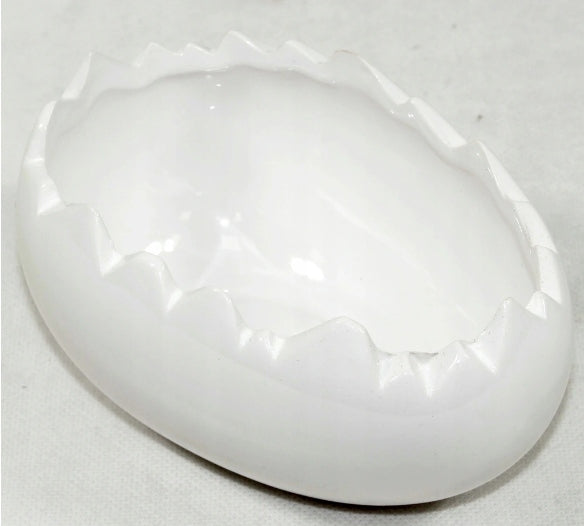 Osłonka wielkanocna ceramiczna jajko rzeżucha