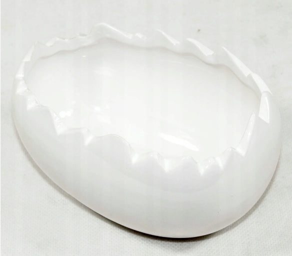 Osłonka wielkanocna ceramiczna jajko rzeżucha