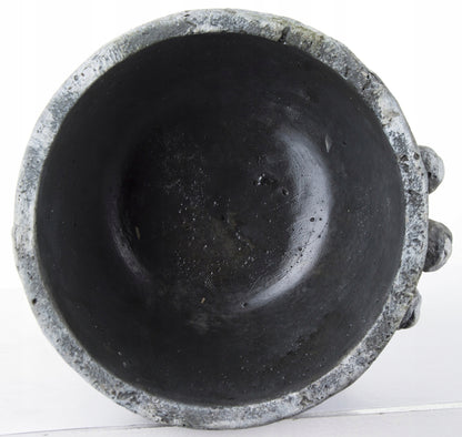 Osłonka Doniczka Ręka 36,5 cm Betonowa Szara