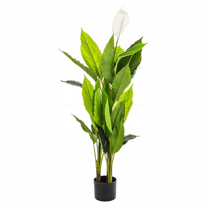 Sztuczny SKRZYDŁOKWIAT Roślina dekoracyjna 120cm w doniczce kwiat