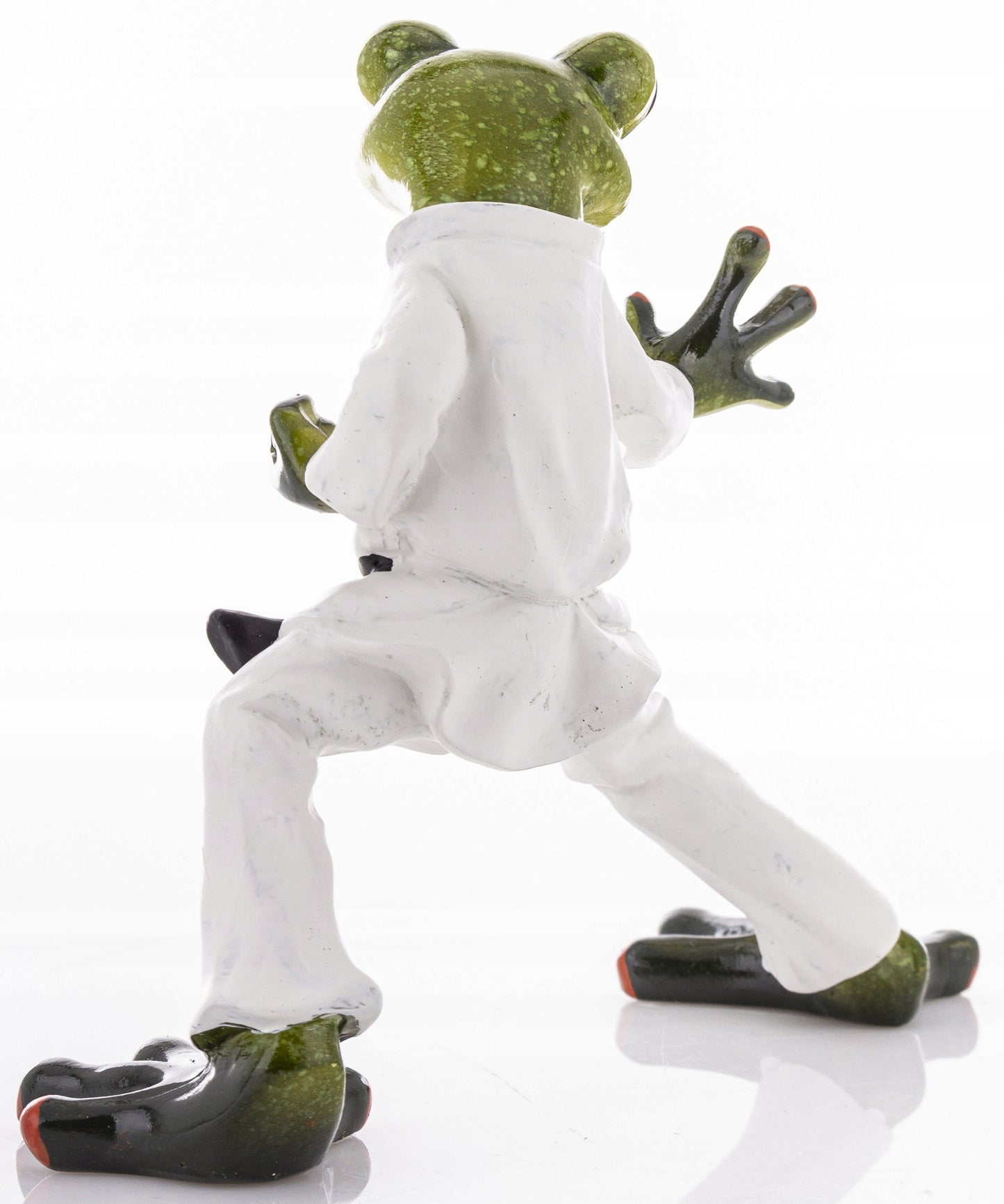 Figurka żaba karate figura karateki dekoracja prezent sztuki walki