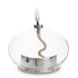 Świeca Led Z Timerem srebrny, transparentny 10,5x10x10cm
