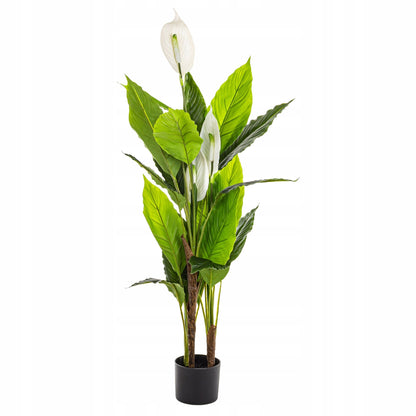 Sztuczny SKRZYDŁOKWIAT Roślina dekoracyjna 120cm w doniczce kwiat