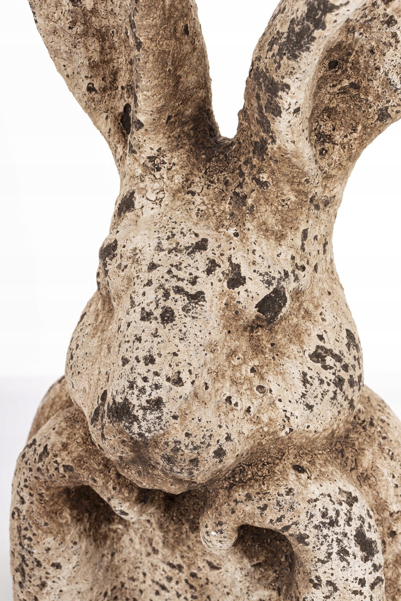 Zając Królik figurka zamyślony szaro-brązowy Piękny 29cm wielkanocna