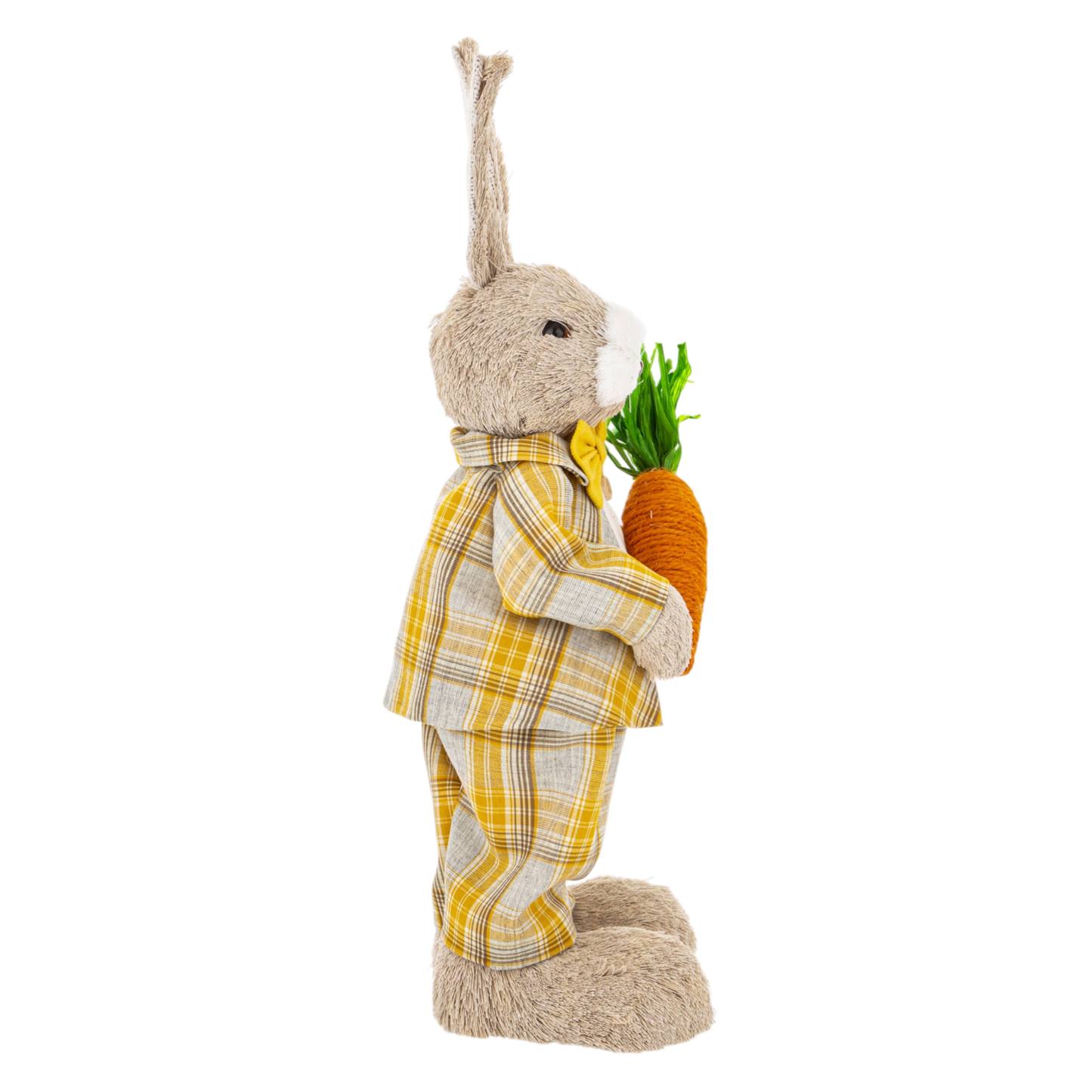 Zając Zajączek słomiany Wielkanocny Dekoracja na Wielkanoc 44 cm Ozdoba