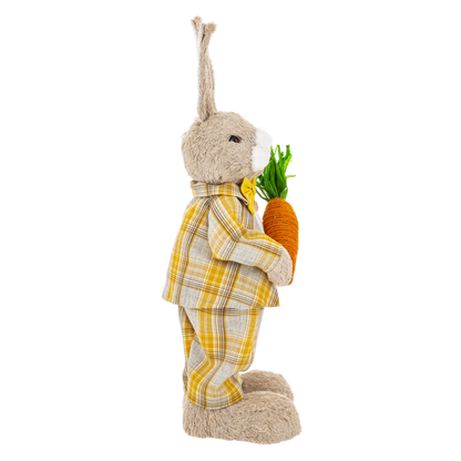 Zając Zajączek słomiany Wielkanocny Dekoracja na Wielkanoc 44 cm Ozdoba