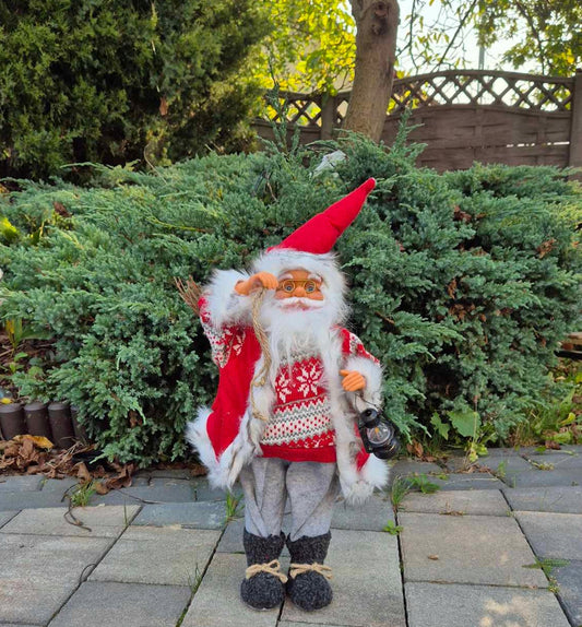 Mikołaj 60cm figurka świateczna Boże Narodzenie Prezent Mikołajki