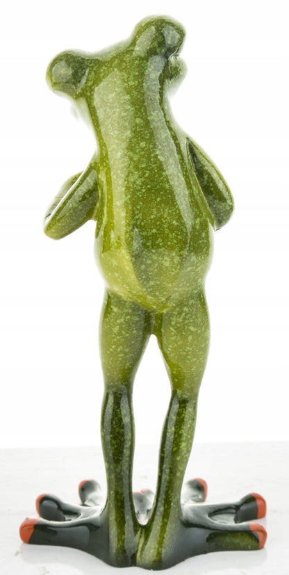 FIGURKA ŻABA z Kawą zmęczona żabka zabawny prezent