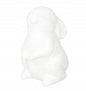 Figurka królik zając wielkanocny 16,5 cm biały