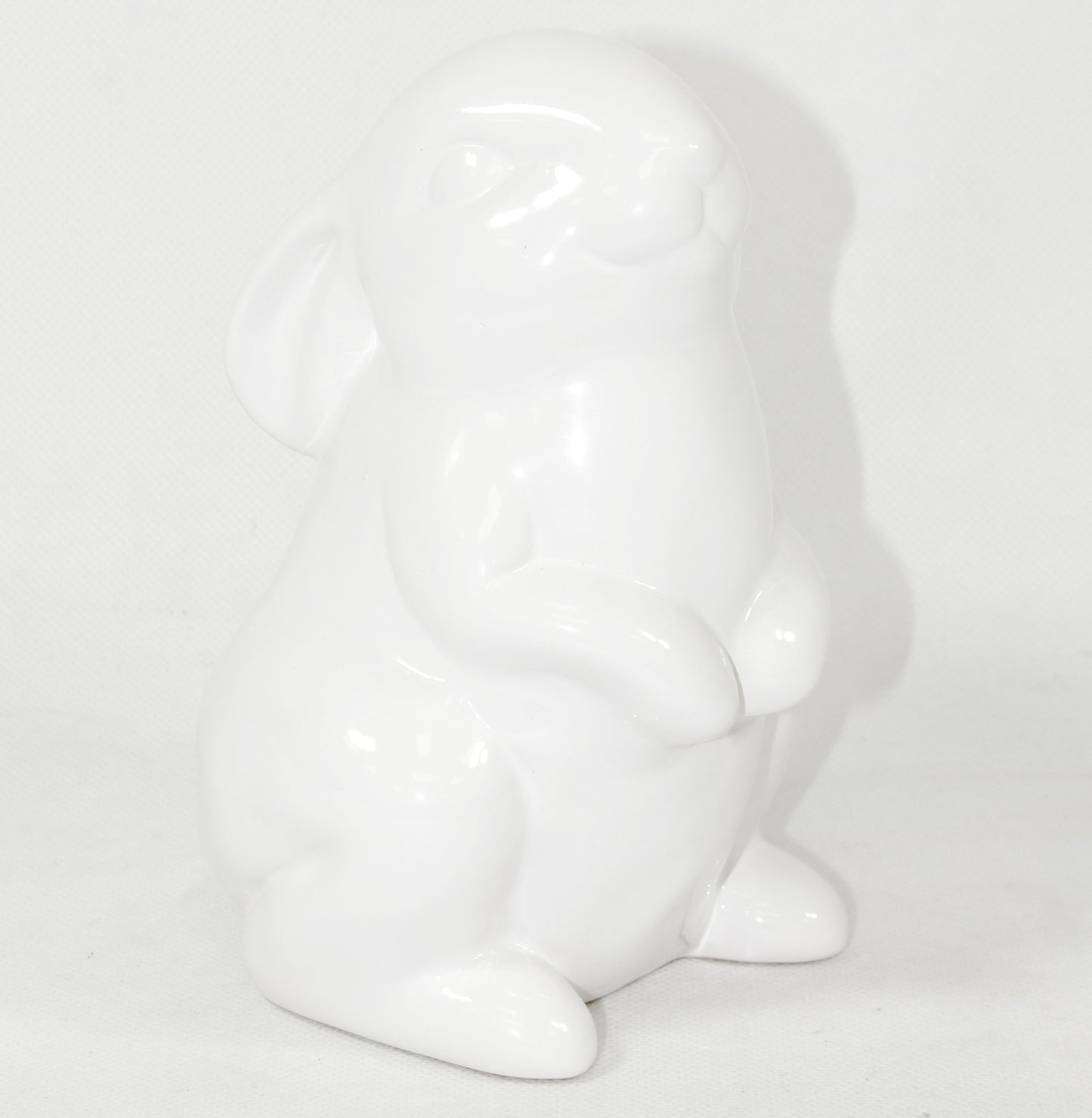 Figurka królik zając wielkanocny 16,5 cm biały