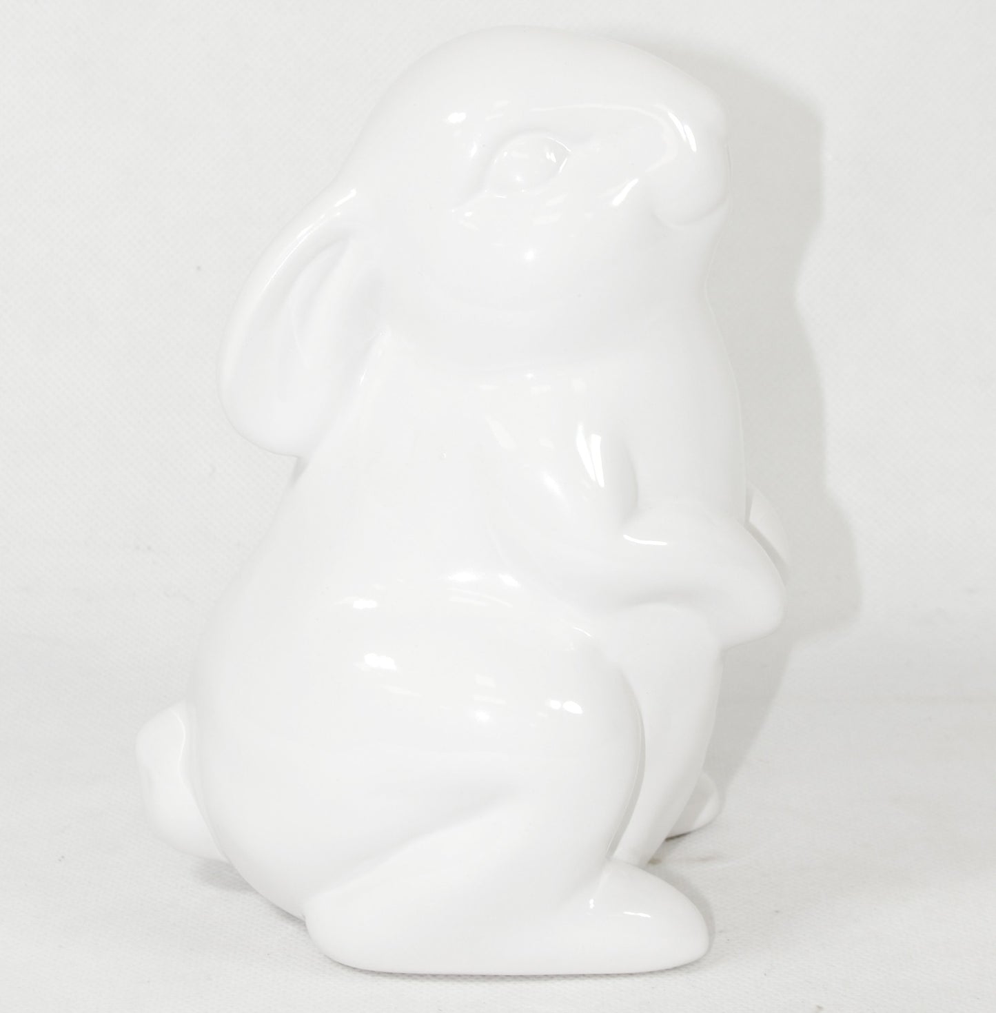 Figurka królik zając wielkanocny 16,5 cm biały