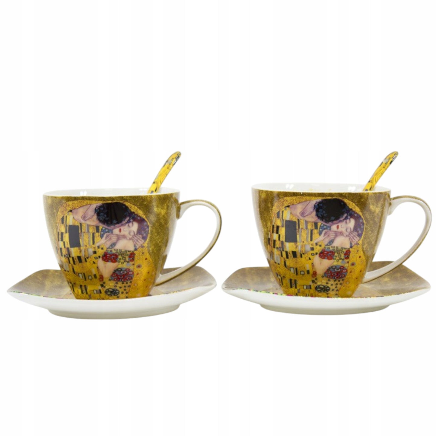 Filiżanka Gustav Klimt porcelana 250 ml 2 szt. serwis kawowy