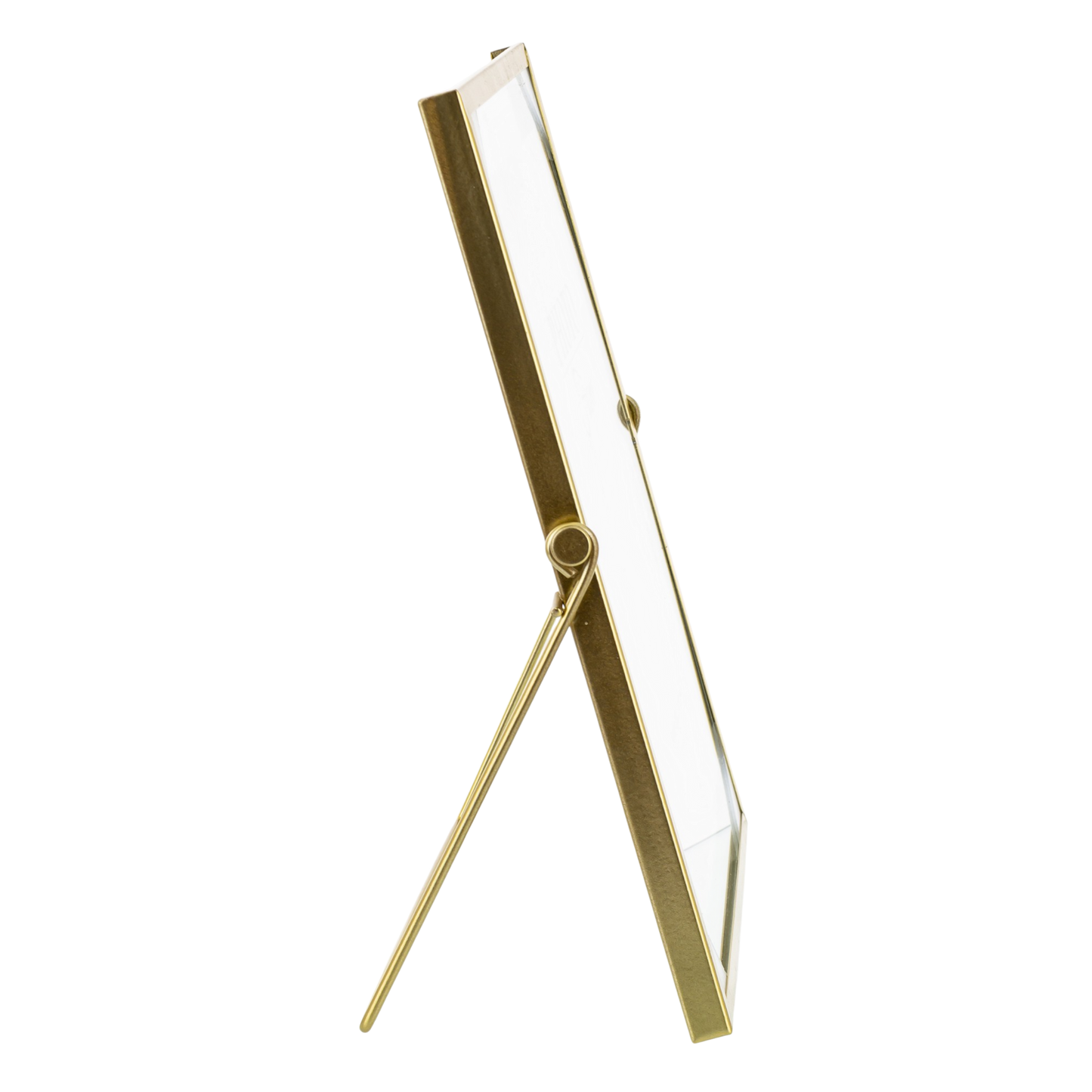 Ramka złota metalowa float 24x21,5 cm na zdjęcia 15x20
