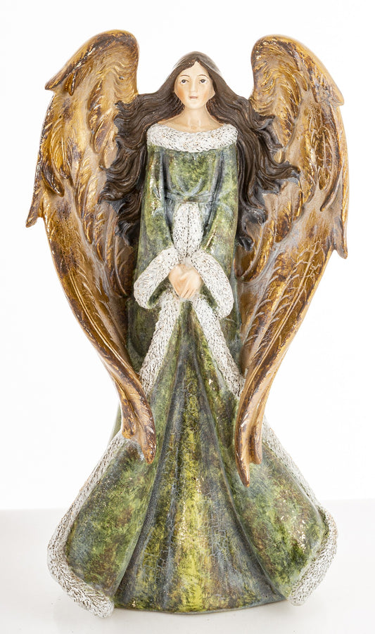 Figurka świąteczna anioł tworzywo sztuczne 31,5x16,5x12,5 cm