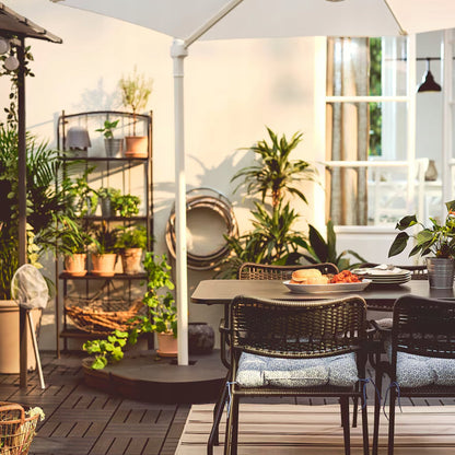 Kwietnik regał balkonowy szafka półki na balkon loft na książki rośliny