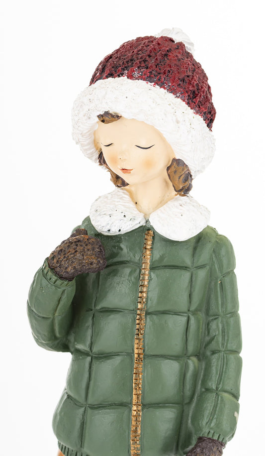 Figurka świąteczna tworzywo sztuczne 26x7x7 cm Kelly