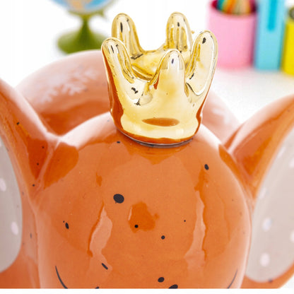 Skarbonka ceramiczna Słoń Słonik figurka ozdoba prezent dla dziecka