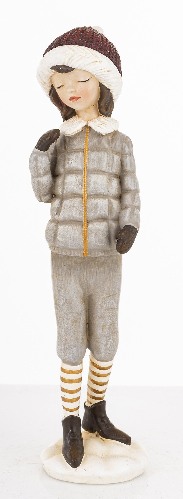 Figurka świąteczna tworzywo sztuczne 18x4,5x4,5 cm Kelly