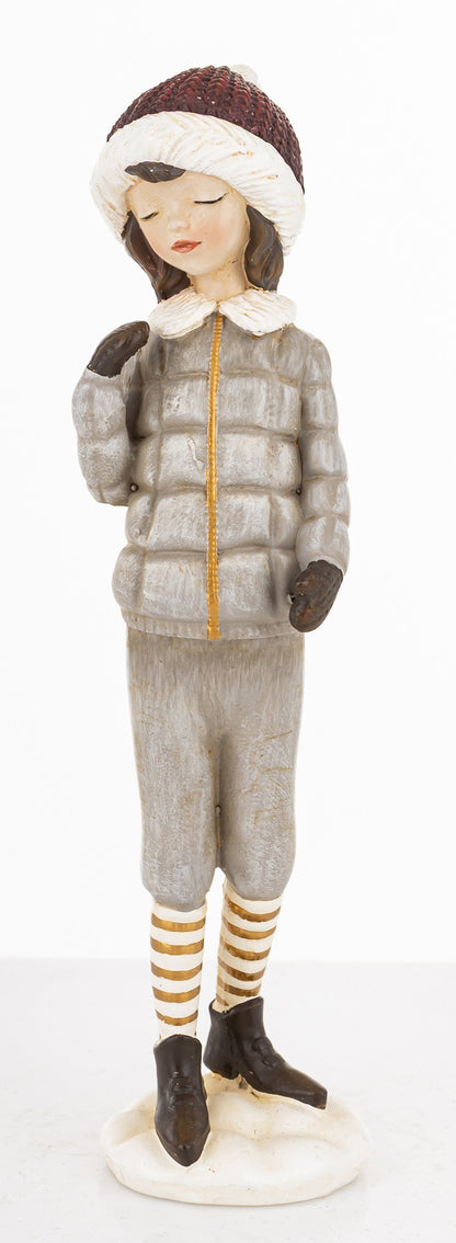 Figurka świąteczna tworzywo sztuczne 18x4,5x4,5 cm Kelly