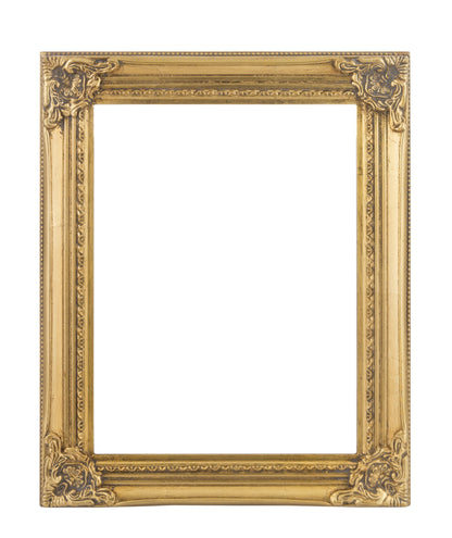 rama do obrazu złota 50x40 na płótno malarskie 40x30cm ramka drewniana