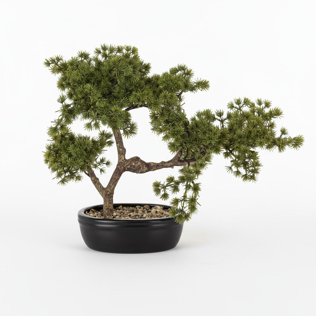 Sztuczne drzewko Bonsai w doniczce 38x45x25 ozdobne