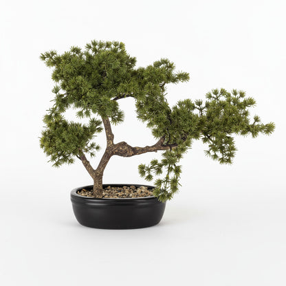 Sztuczne drzewko Bonsai w doniczce 38x45x25 ozdobne