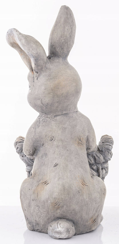 osłonka figurka zając 43 cm Królik wielkanocny doniczka
